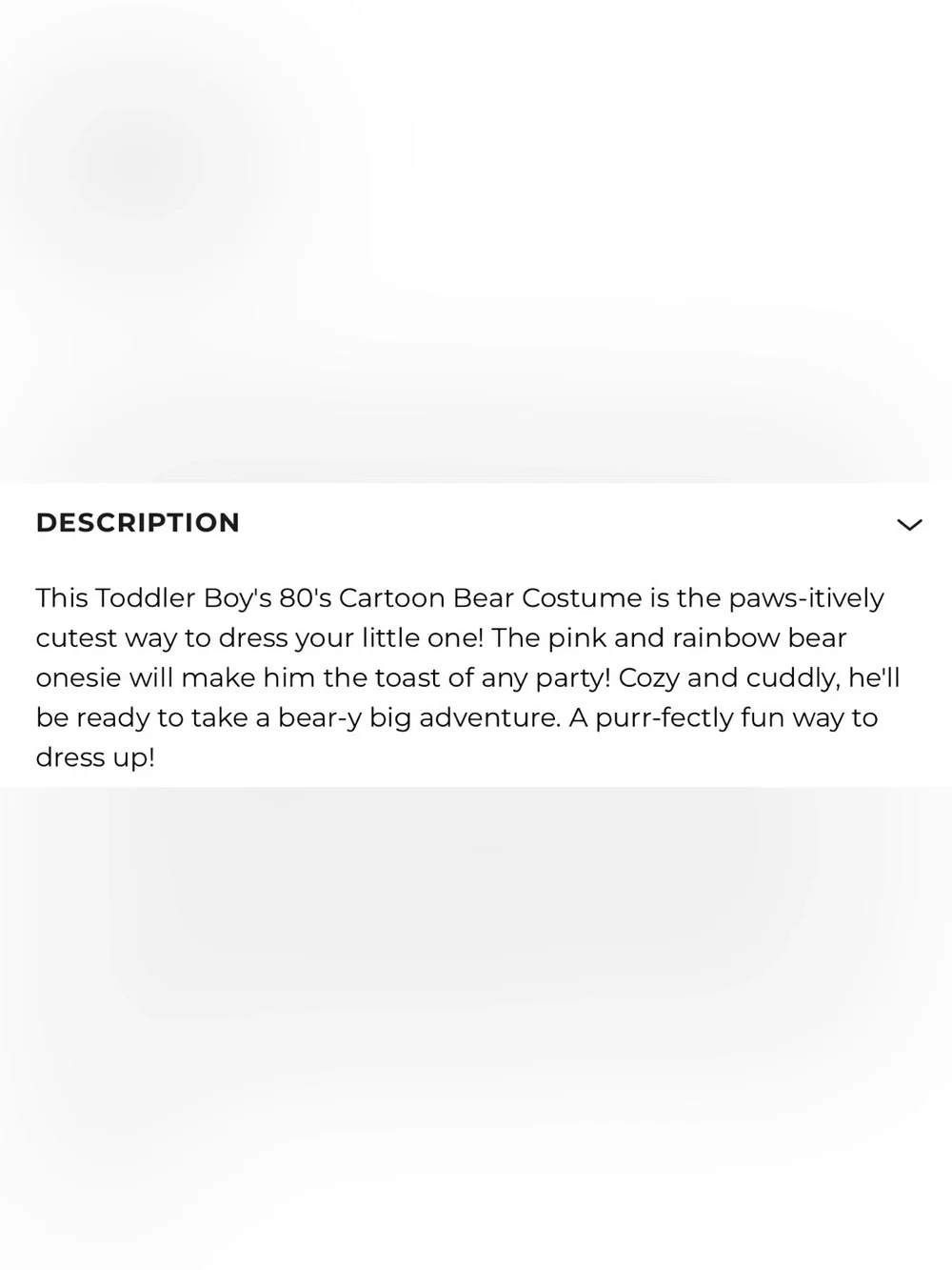 NWT Tipsy Elves Baby Girls 80’s Care Bears Halloween Costume - Size 12M